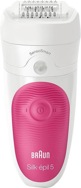 B-Ware Braun Epilierer Himbeer Weiß Rasiergerät Haarentferner Damenrasierer Trimmer