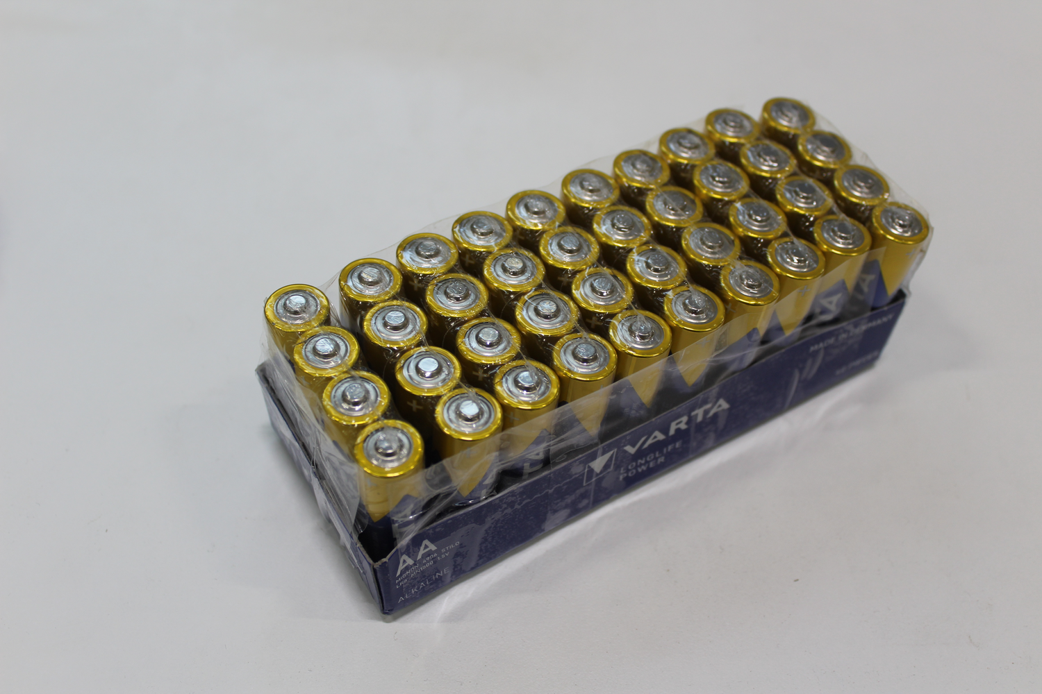 B-Ware Varta Longlife Mignon Aa Batterie Alkali Mangan Batterie Einweg Batterien Akku