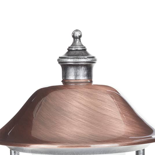 Lcd Außenwandleuchte Peggy Wandleuchte Wandlampe Leuchte M. Kupferschirm Stehend B-Ware - 8033239351119