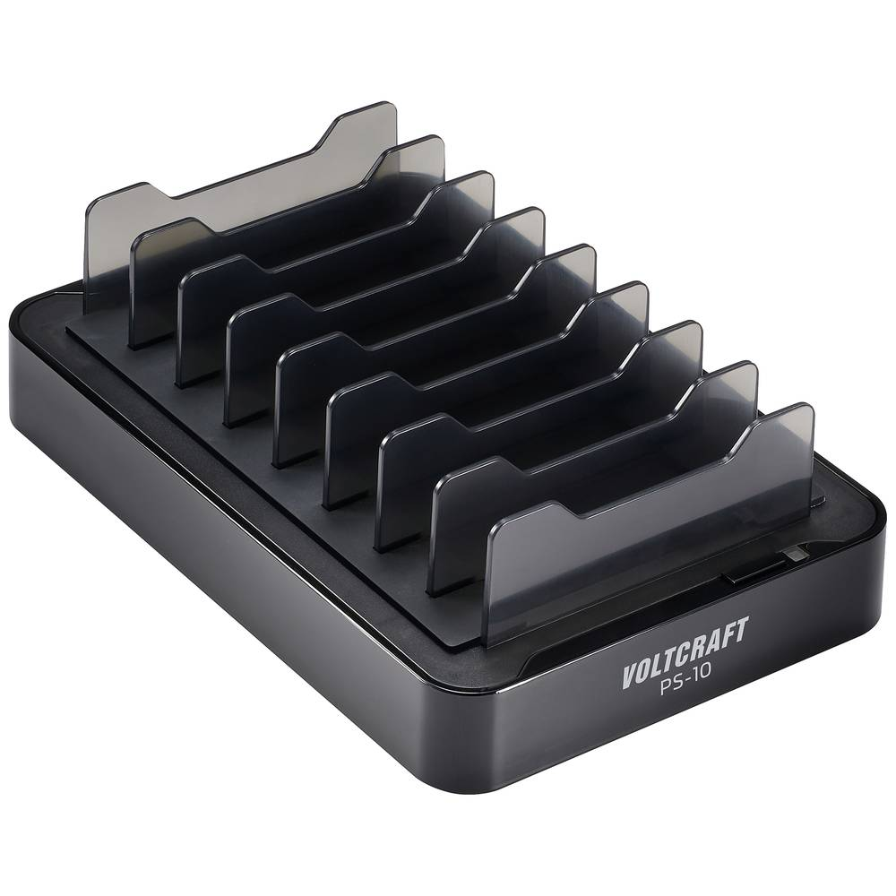 Station de charge intelligente USB A/C Voltcraft, station de charge de bureau, produit de seconde main.