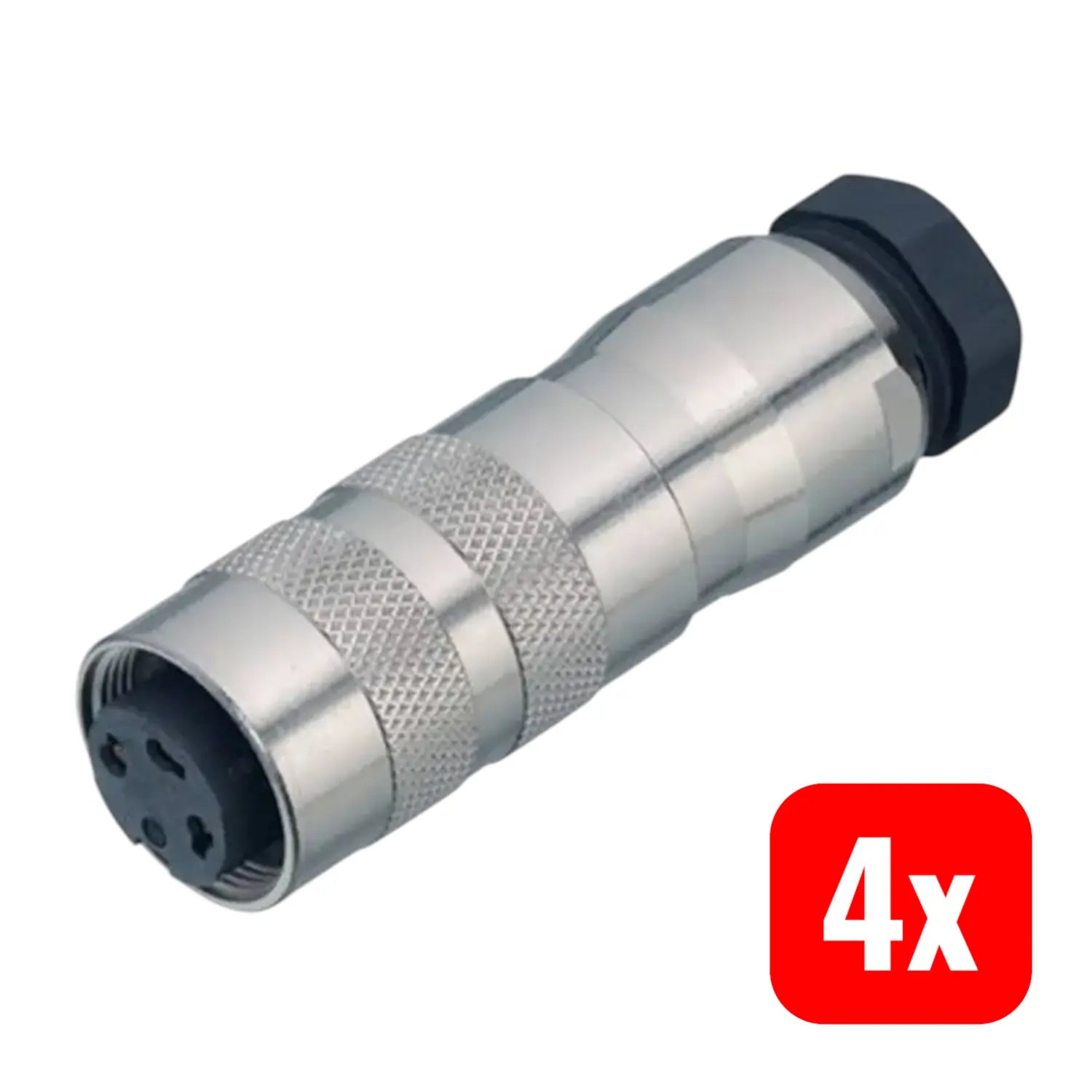 B-Ware Binder 99 5672 19 08 20 Kabeldose Buchse Gerade Rundsteckverbinder 4 Stück - 2050010648295