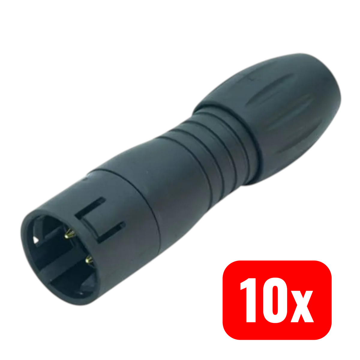 binder Kabelstecker Stecker Verbinder 720 gerade 5polig ungeschirmt 10 STÜCK - 2050010660303
