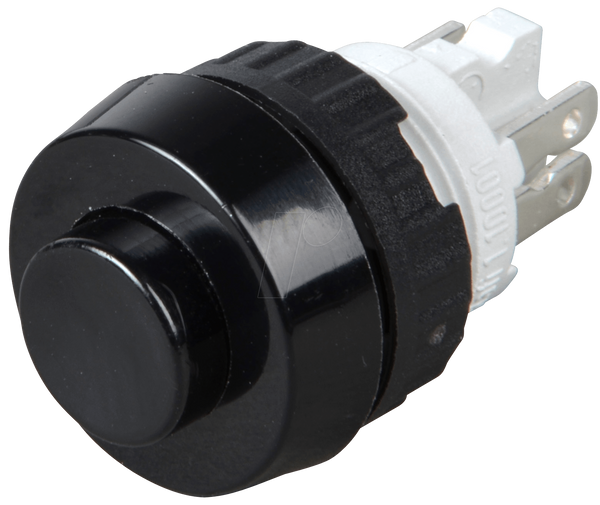 RAFI Drucktaster Taster Schalter 0,7A 250VAC 1x Ein Ø19 15,2mm sw Faston - 9900001108761
