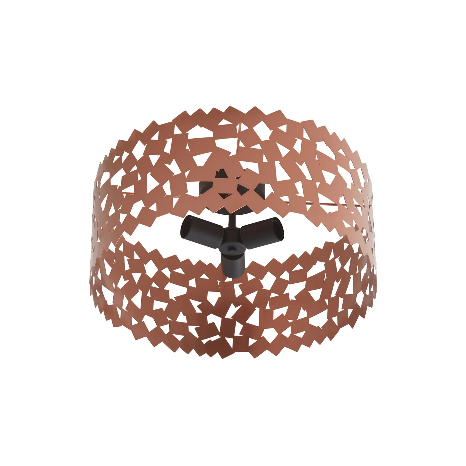 B-Ware Lucande Deckenleuchte Aeloria Kupfer Eisen ø 50 Cm E27 Deckenlampe Lampe Leuchte