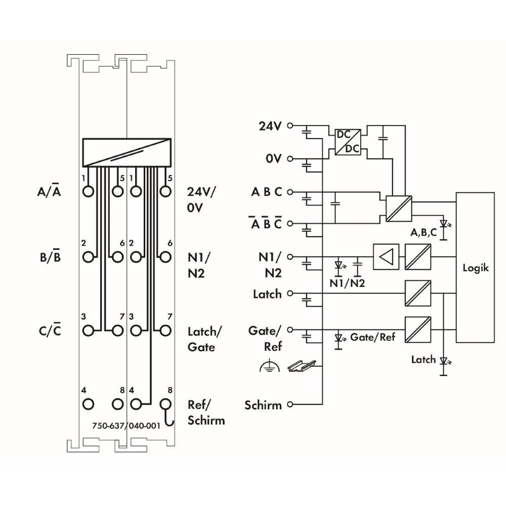B-Ware Wago Sps Inkremental Encoder Interface 750 637/040 001