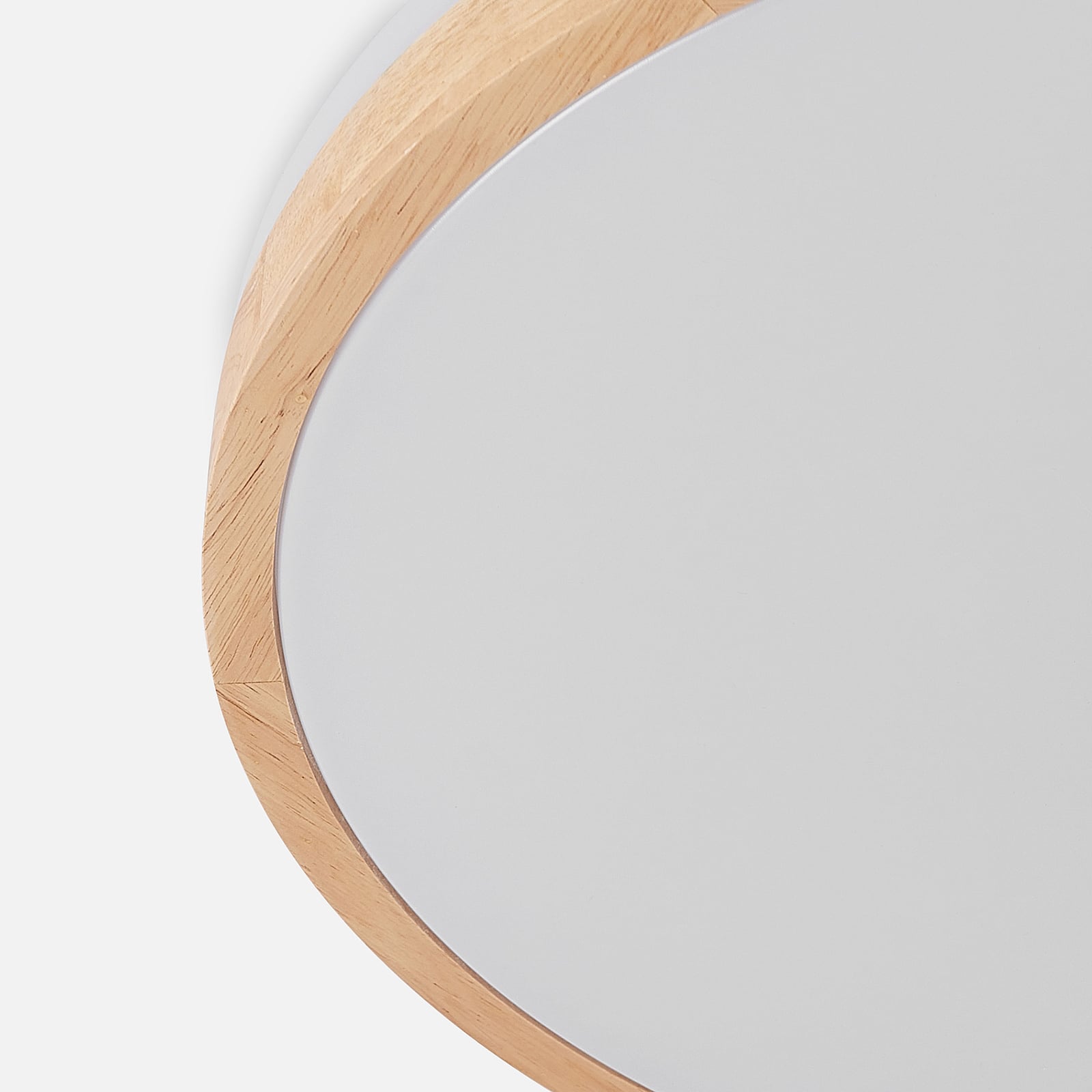 Lindby Deckenlampe Leuchte Emiva LED dimmbar Holz weiß Ø49cm CCT 30W 9cm - 4251911711967