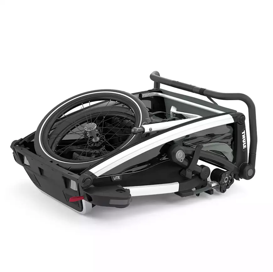 Thule Chariot Lite 2 Agave Fahrradanhänger Anhänger Fahrrad Zubehör Kindersitz B-Ware