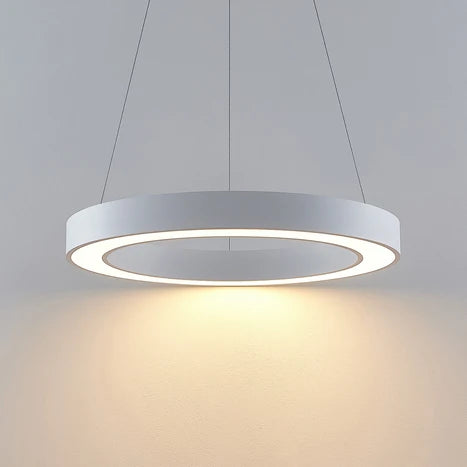 Arcchio LED Pendelleuchte Sharelyn Hängelampe weiß Ring CCT Aluminium 80 cm - 9939004