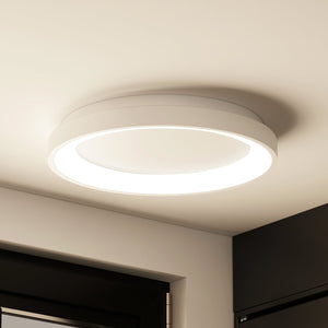 B-Ware Arcchio Deckenleuchte Lampe Vivy LED dimmbar warmweiß Metall Ø38cm weiß 3000K
