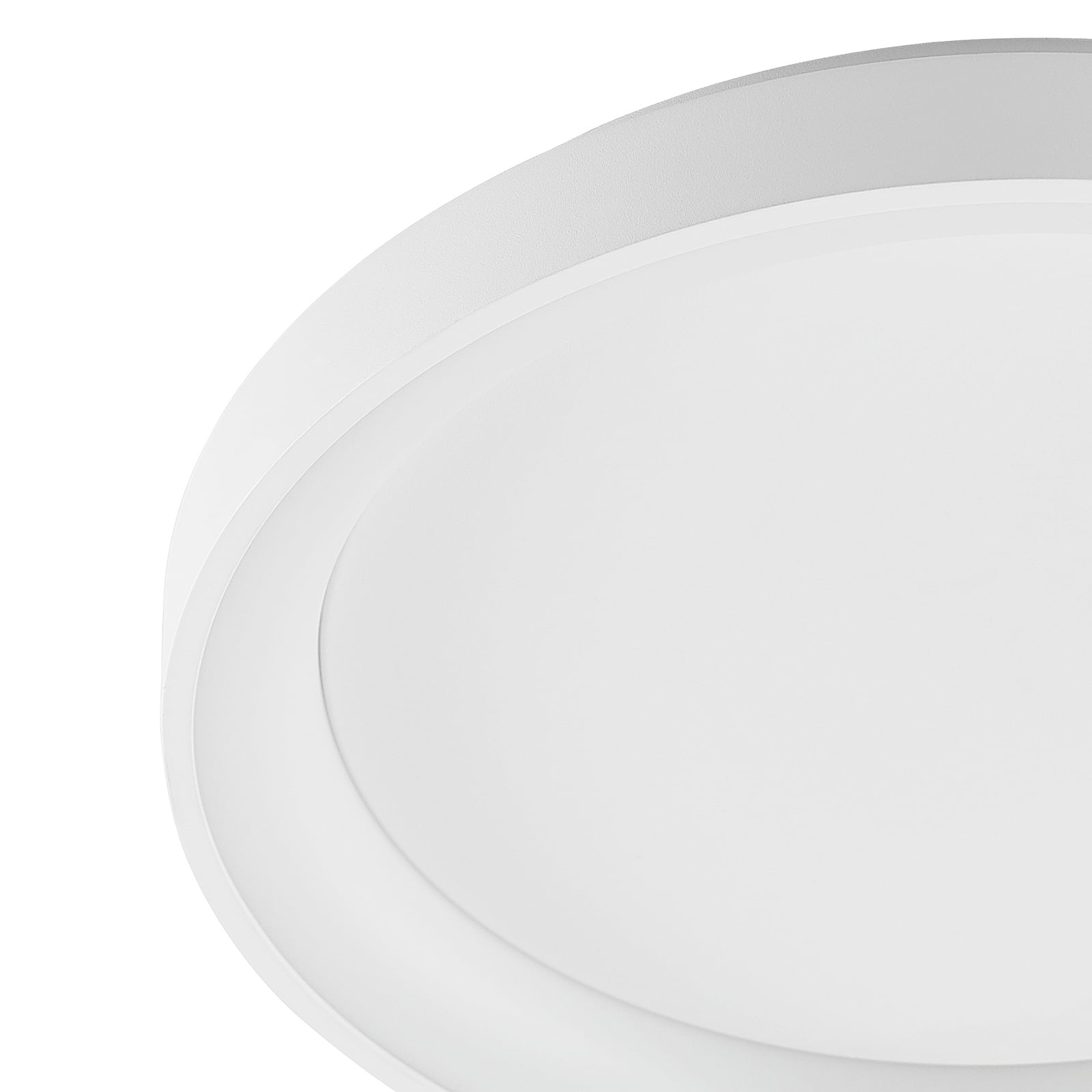 Arcchio Deckenleuchte Lampe Vivy LED dimmbar warmweiß Metall Ø38cm weiß 3000K - 4251096597417