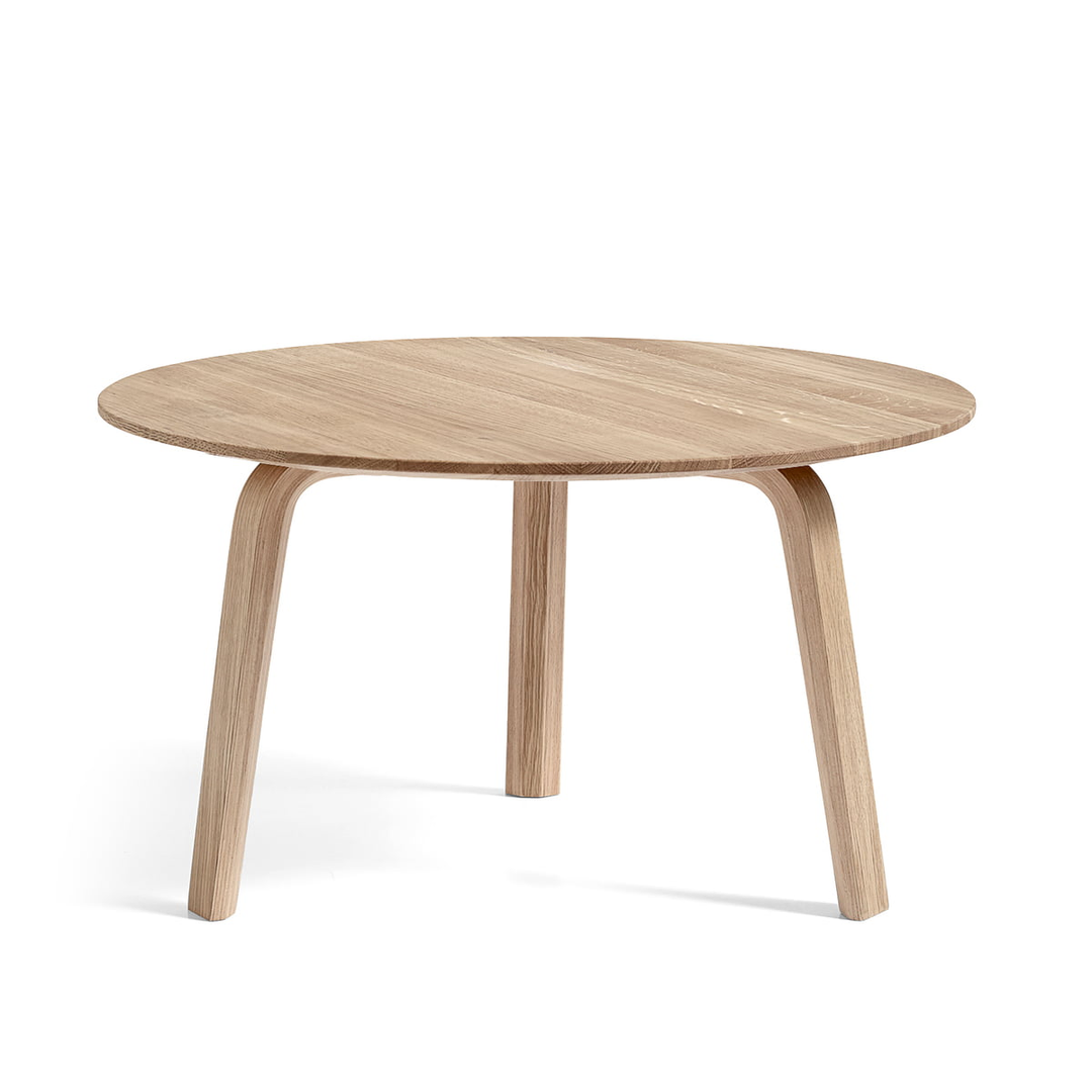 Hay Bella Couchtisch Beistelltisch Sofatisch ø 60 Cm H 32 Cm Eiche Matt Lackiert B-Ware
