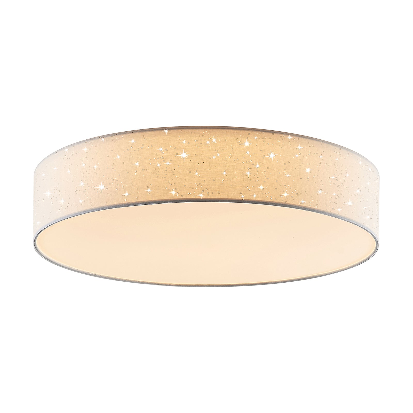 Lindby Deckenlampe Ellamina LED Leuchte dimmbar mit Fernbedienung weiß Ø60cm - 4251096586633