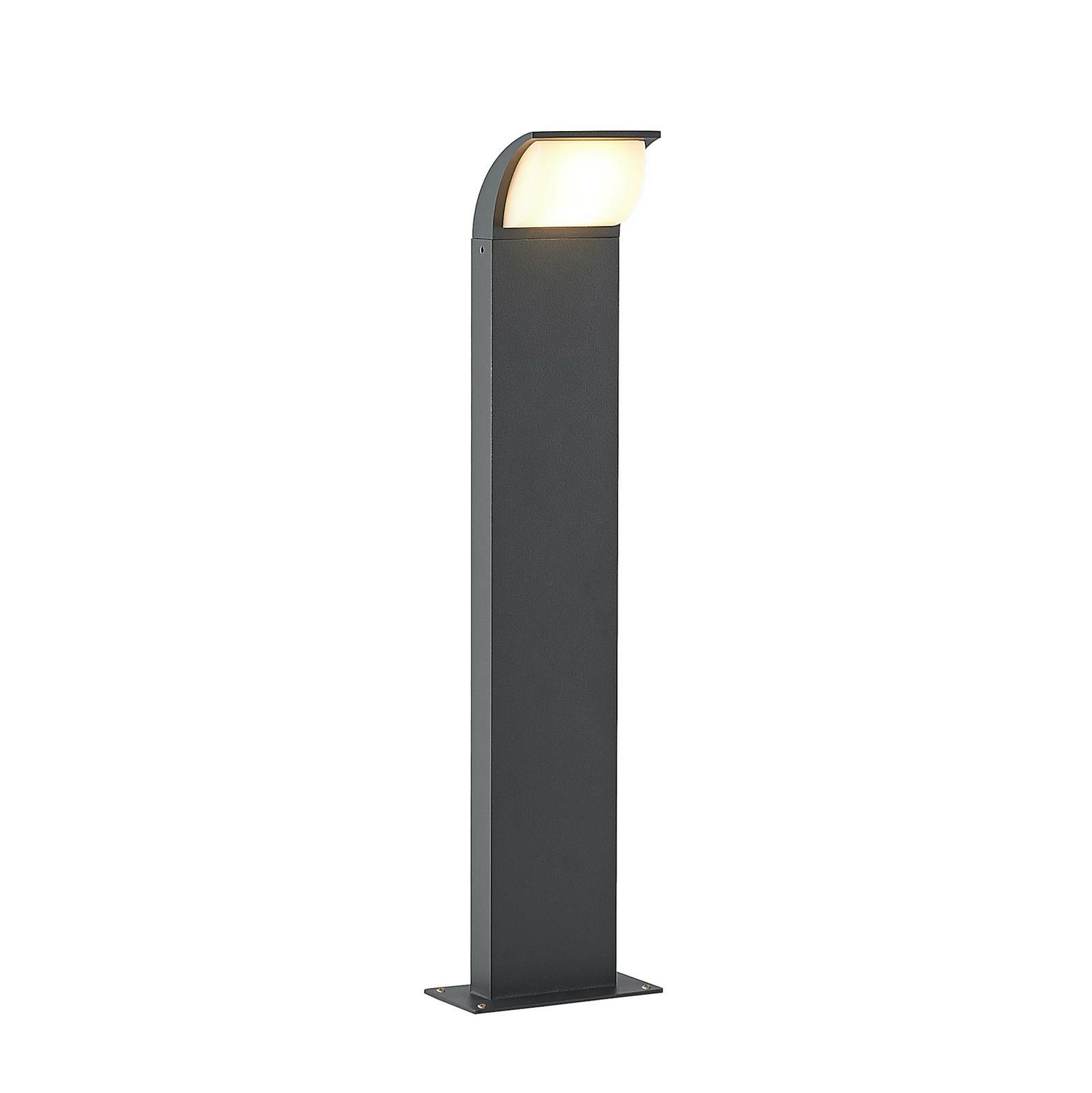 B-Ware Lucande Sockelleuchte Wegeleuchte Led Tinna Anthrazit Ip65 Aluminium Polycarbona