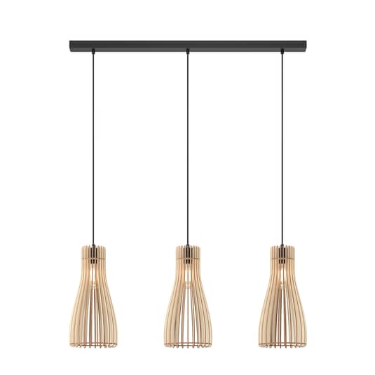 Envostar Hängeleuchte Furn LED Pendelleuchte Lampe dimmbar schwarz 100x20cm - 4251911724110