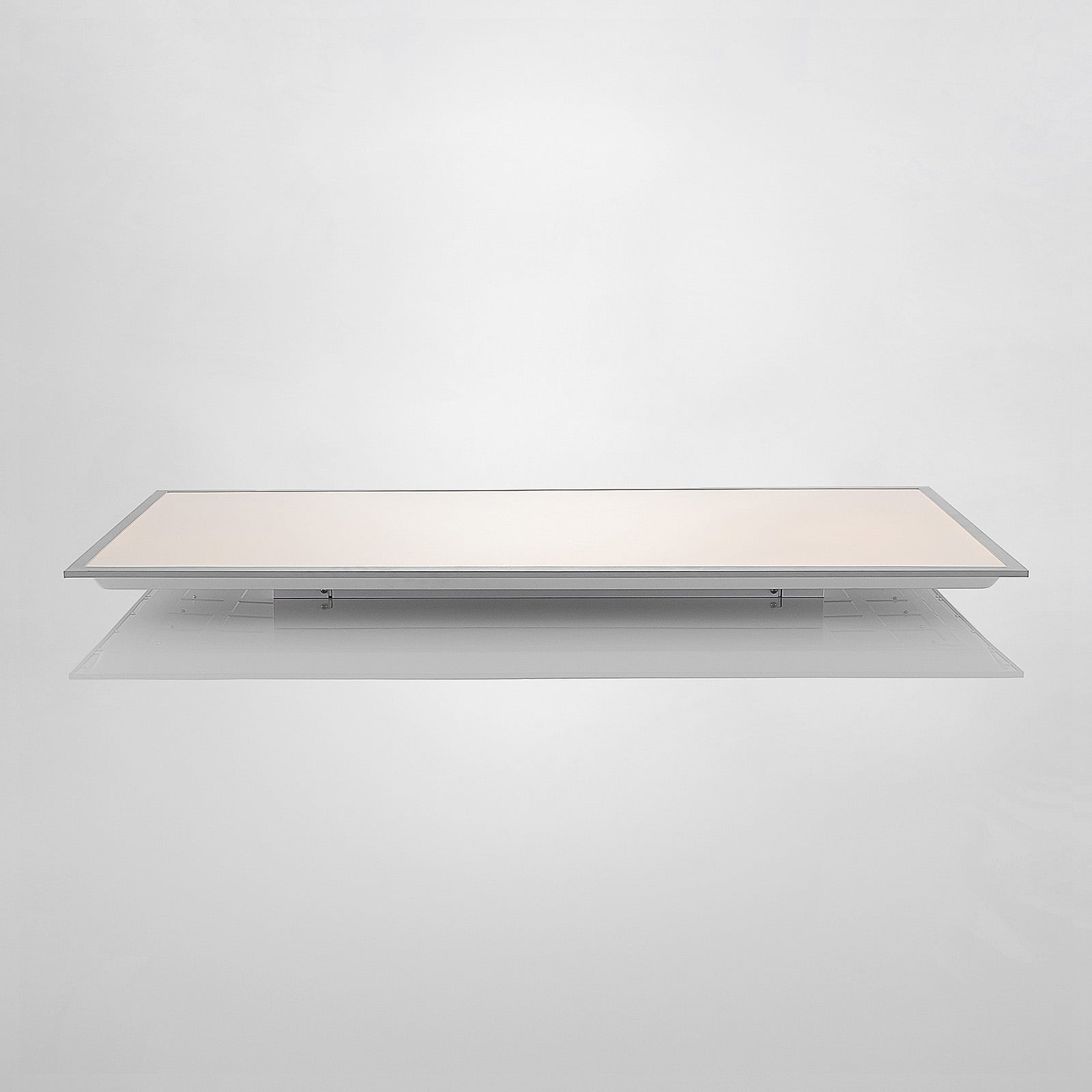 Lindby LED-Panel Stenley dimmbar CCT 120x60cm Leuchte Lichtfarbe warmweiß silber - 4251096571592