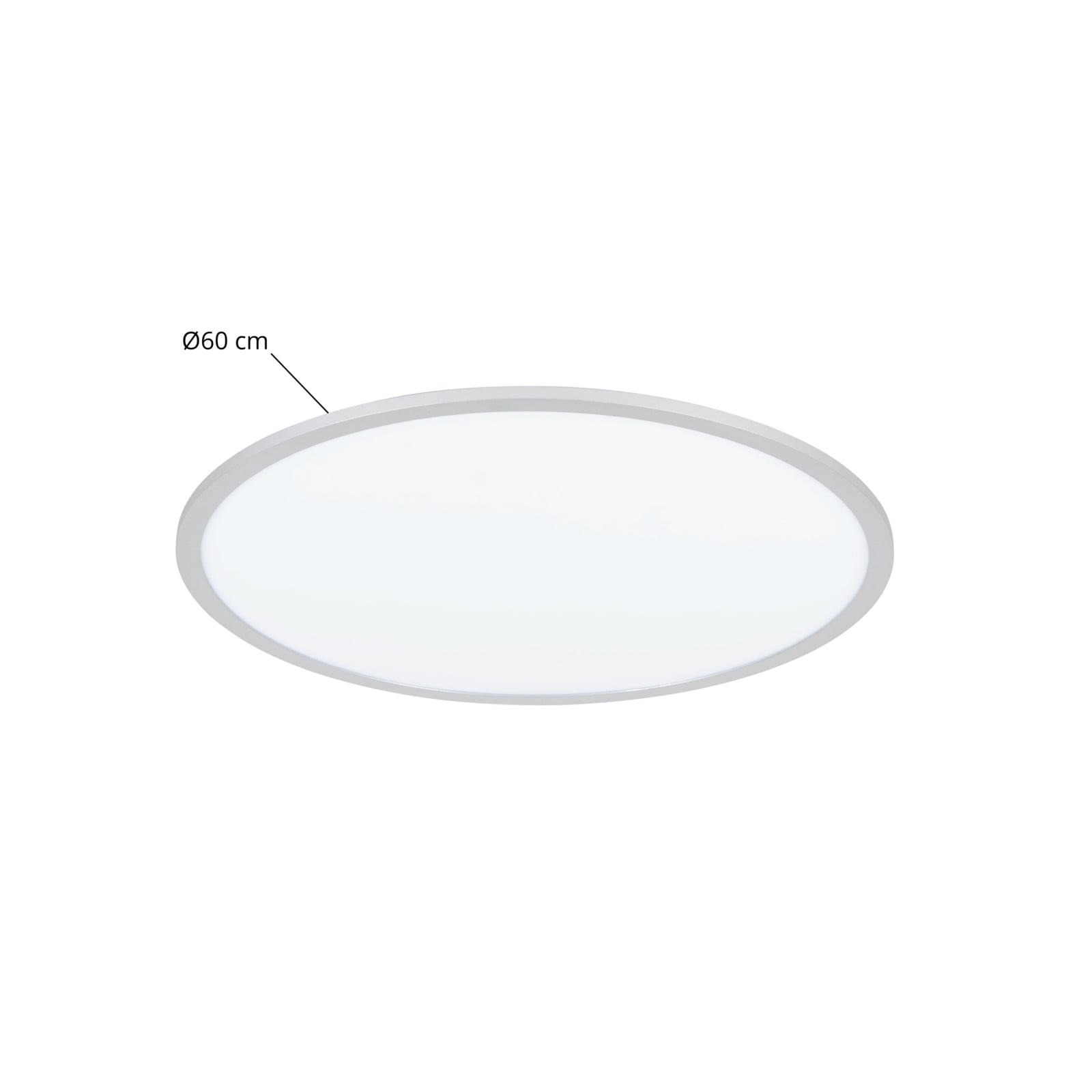 Lindby Deckenlampe Deckenleuchte Narima LED Lampe Leuchte flach weiß Ø60cm - 4251096579536