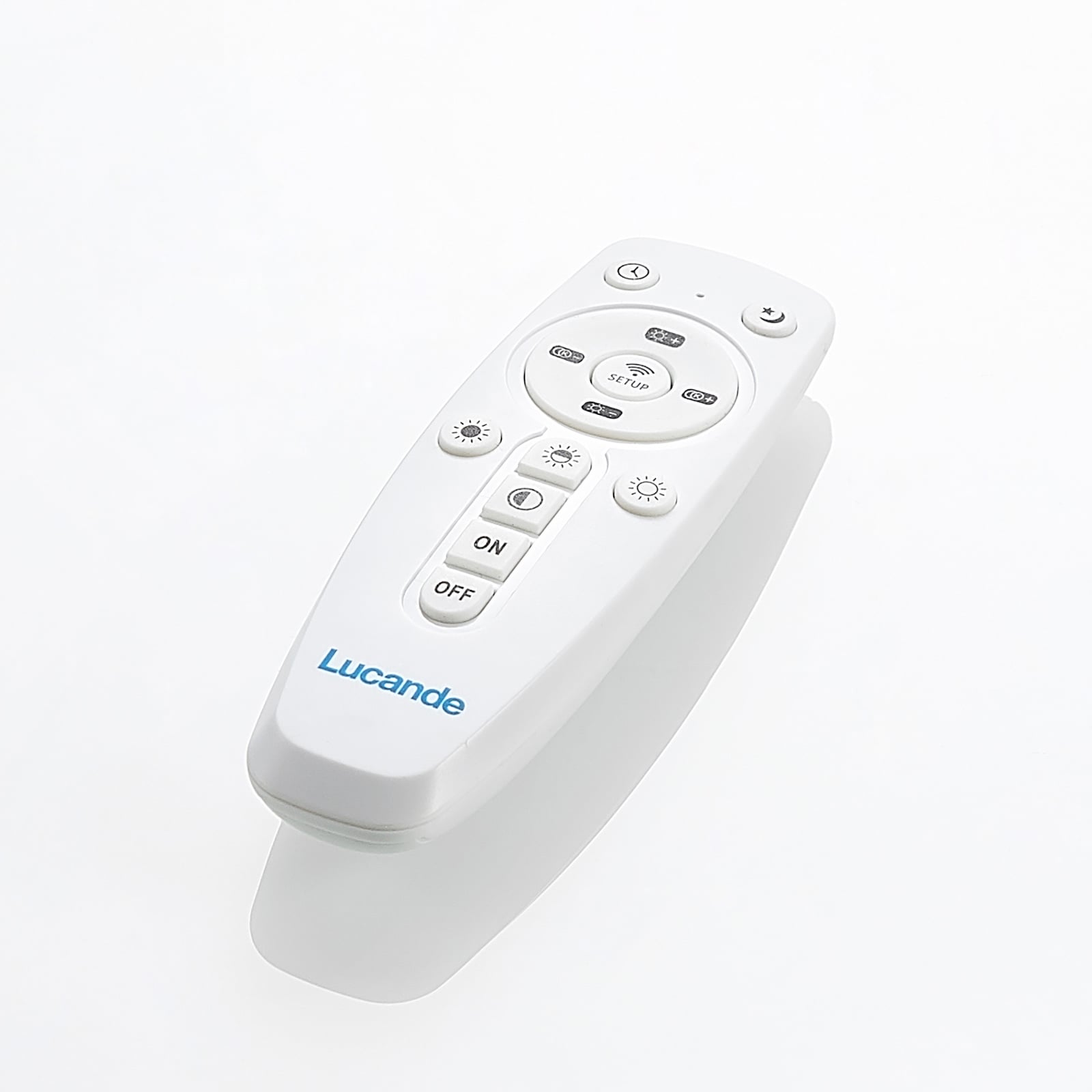 Lucande Deckenlampe Hängeleuchte Enesa LED dimmbar CCT Fernbedienung silber - 4251096596564