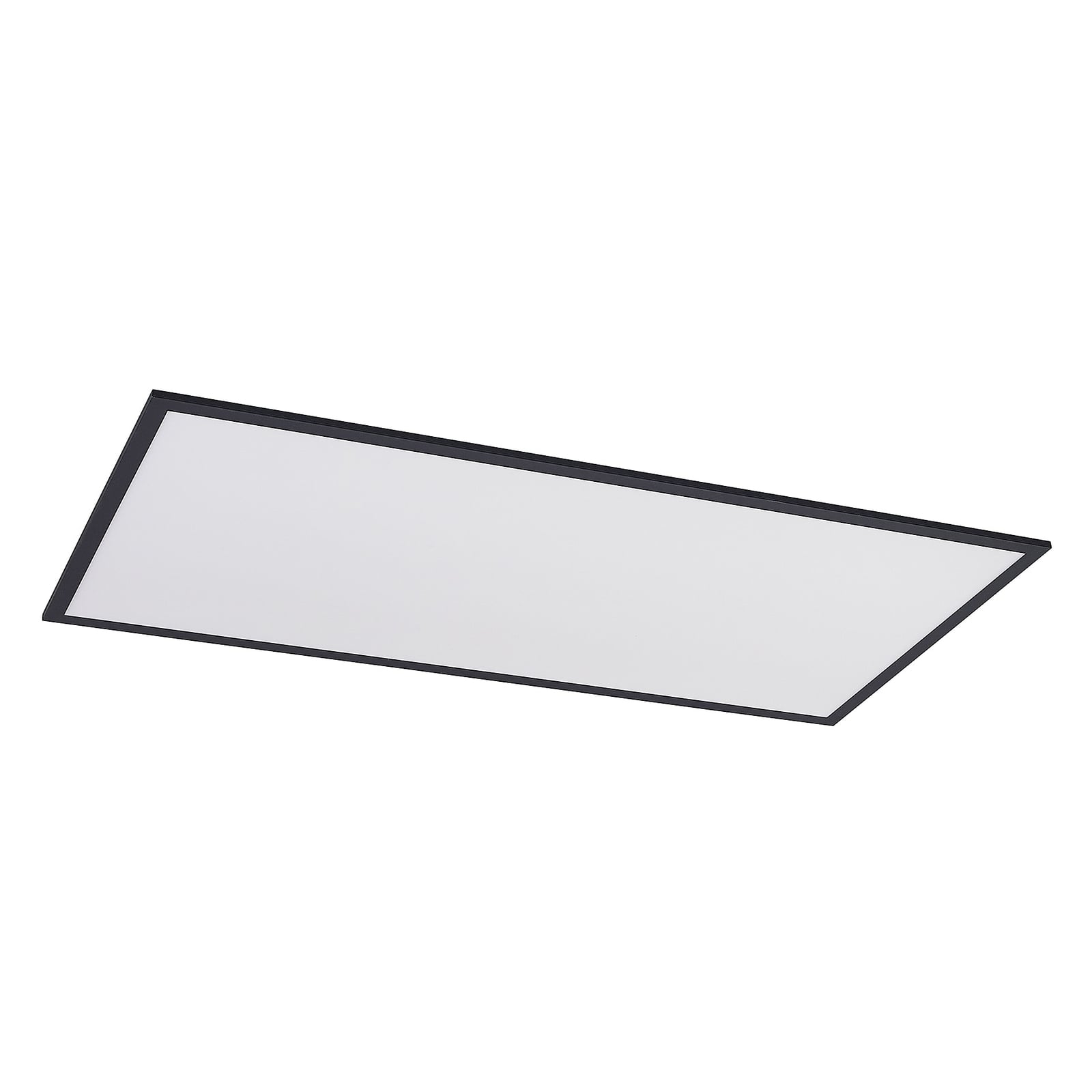 Lindby Deckenleuchte Nelios LED Lampe Leuchte schwarz 120x60cm 4000K IP20 72W - 4251911738674