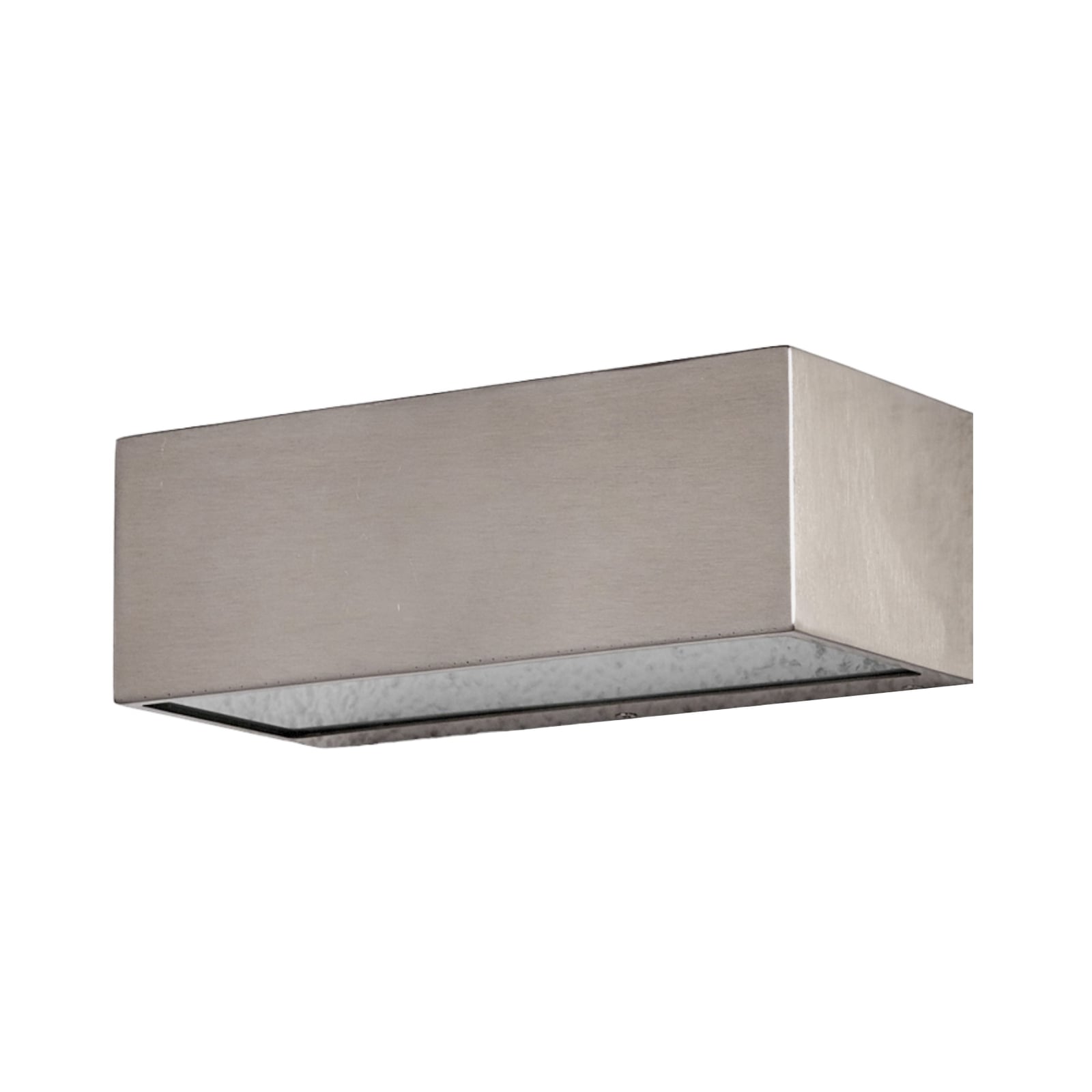 Lindby Außenwandleuchte Leonora LED Gartenlampe Edelstahl 20cm dimmbar IP44 weiß - 4251096502589