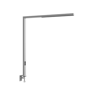 B-Ware Arcchio LED Büro-Klemmlampe Jolinda dimmbar silber Touchdimmer 105,6x131,4cm