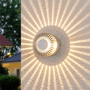 B-Ware Lucande Außenwandleuchte Lennias LED Wandleuchte Gartenlampe Aluminium 3000K