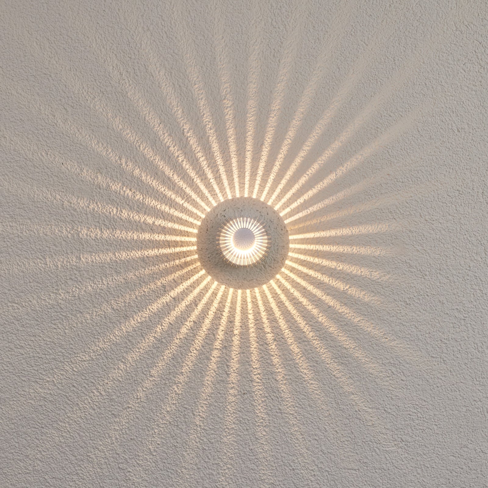 Lucande Außenwandleuchte Lennias LED Wandleuchte Gartenlampe Aluminium 3000K - 4251096512786