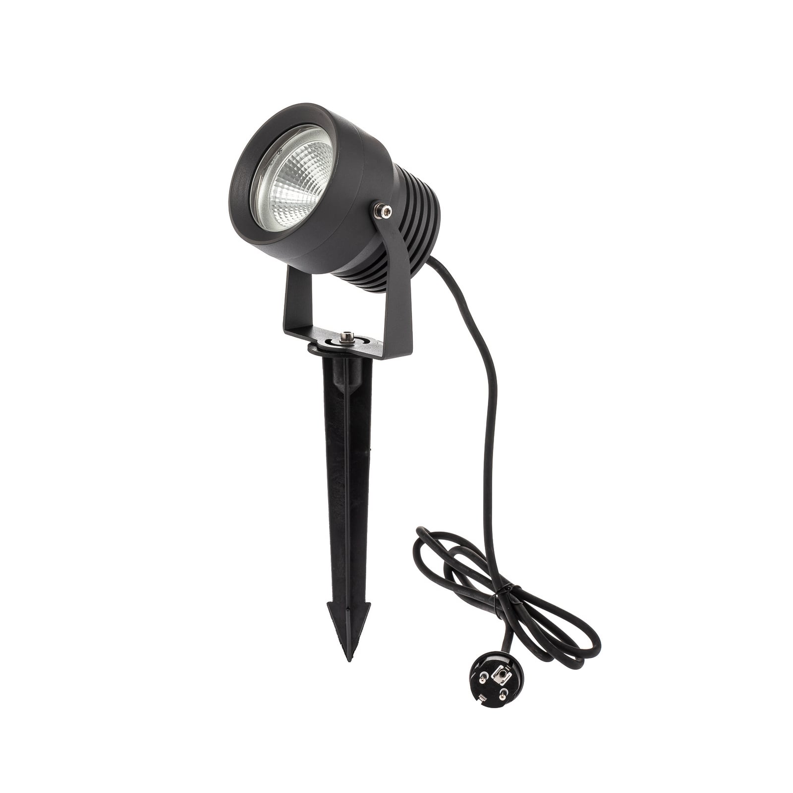 Lucande Außenstrahler Außenleuchte Irina LED warmweiß 2m Kabel Leuchte Lampe - 4251096538021