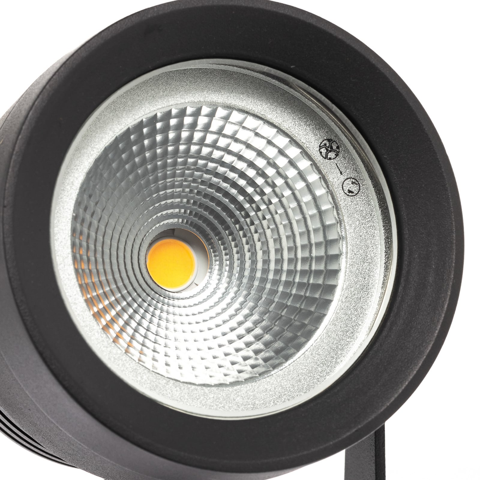 Lucande Außenstrahler Außenleuchte Irina LED warmweiß 2m Kabel Leuchte Lampe - 4251096538021