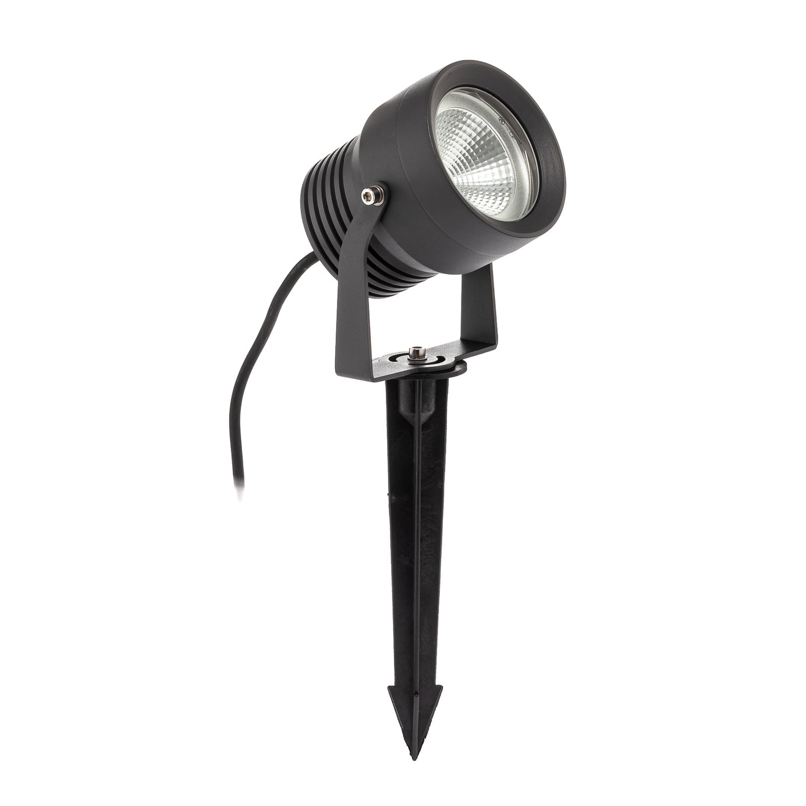 Lucande Außenstrahler Außenleuchte Irina LED warmweiß 2m Kabel Leuchte Lampe - 4251096538021