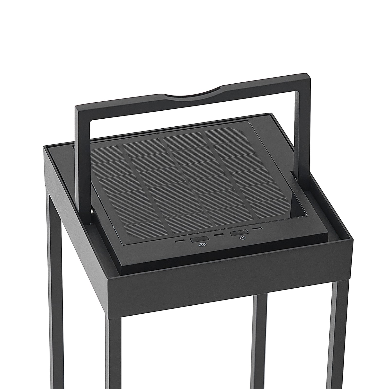 Lucande Gartenleuchte Außenleuchte Lynzy LED dimmbar schwarz 58cm IP65 Metall - 4251911700084