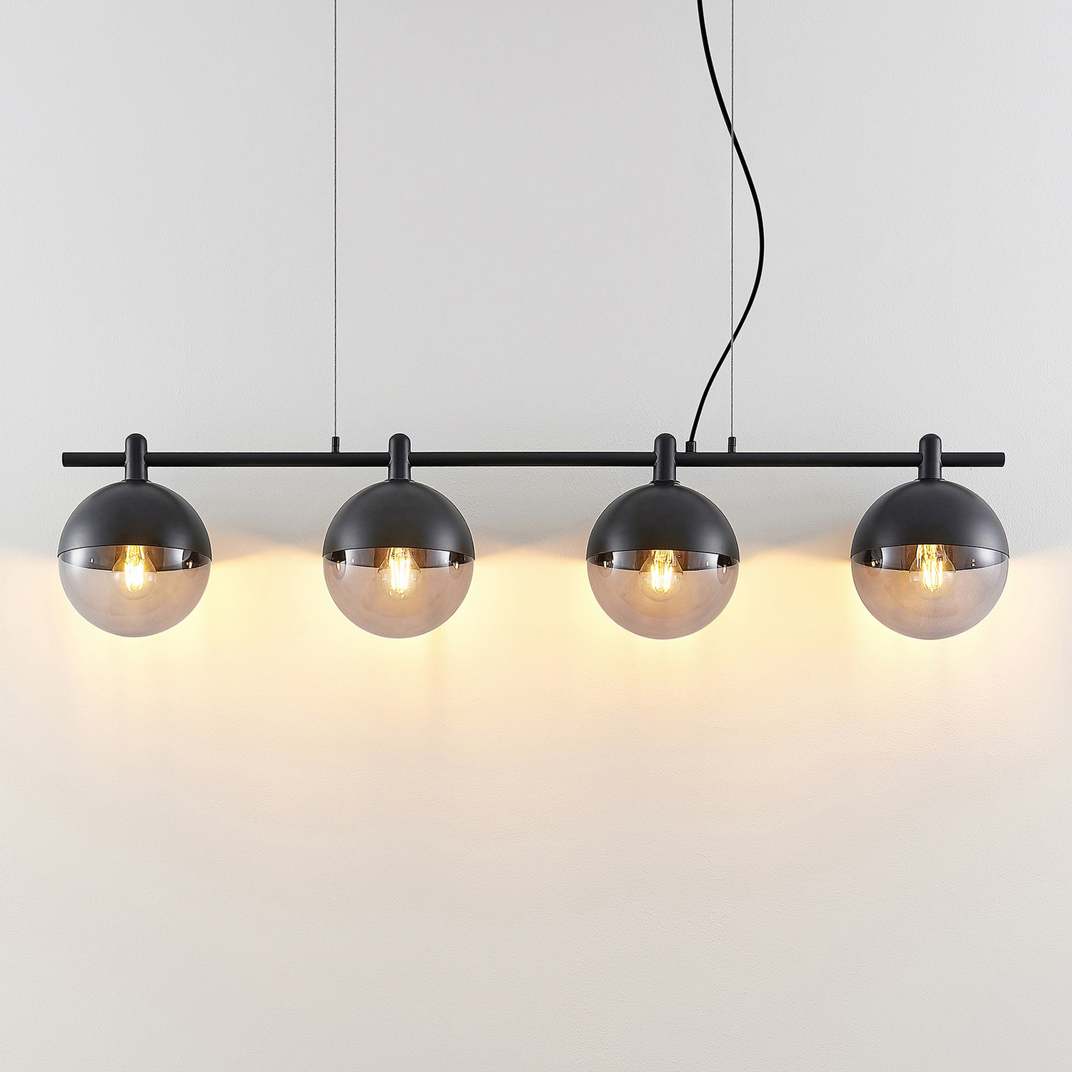 Lucande Dustian Hängeleuchte Hängeleuchte Leuchte Lampe Ip20 E27 40 W  4 Flammig B-Ware - 4251096580310