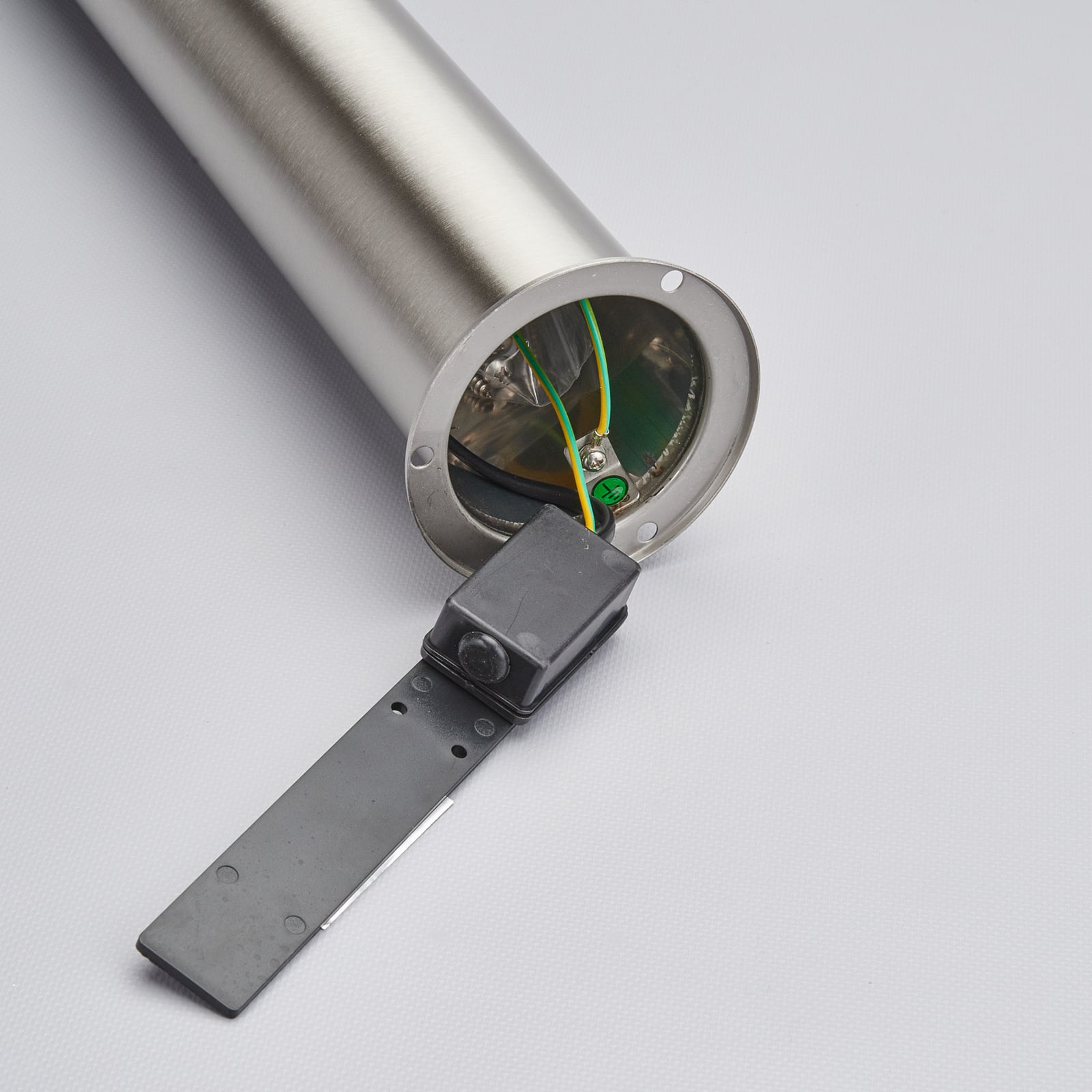 Lindby Wegeleuchte Gartenleuchte Lanea LED Pollerleuchte Edelstahl grau IP44 - 6291106551082