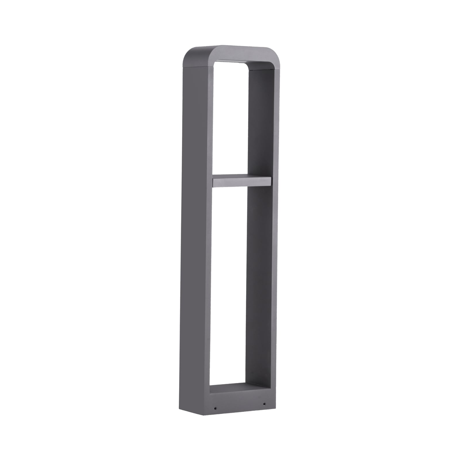 Lindby Wegeleuchte Gartenlampe LED Darko Aluminium dunkelgrau IP54 Außenbeleucht - 4251911752014