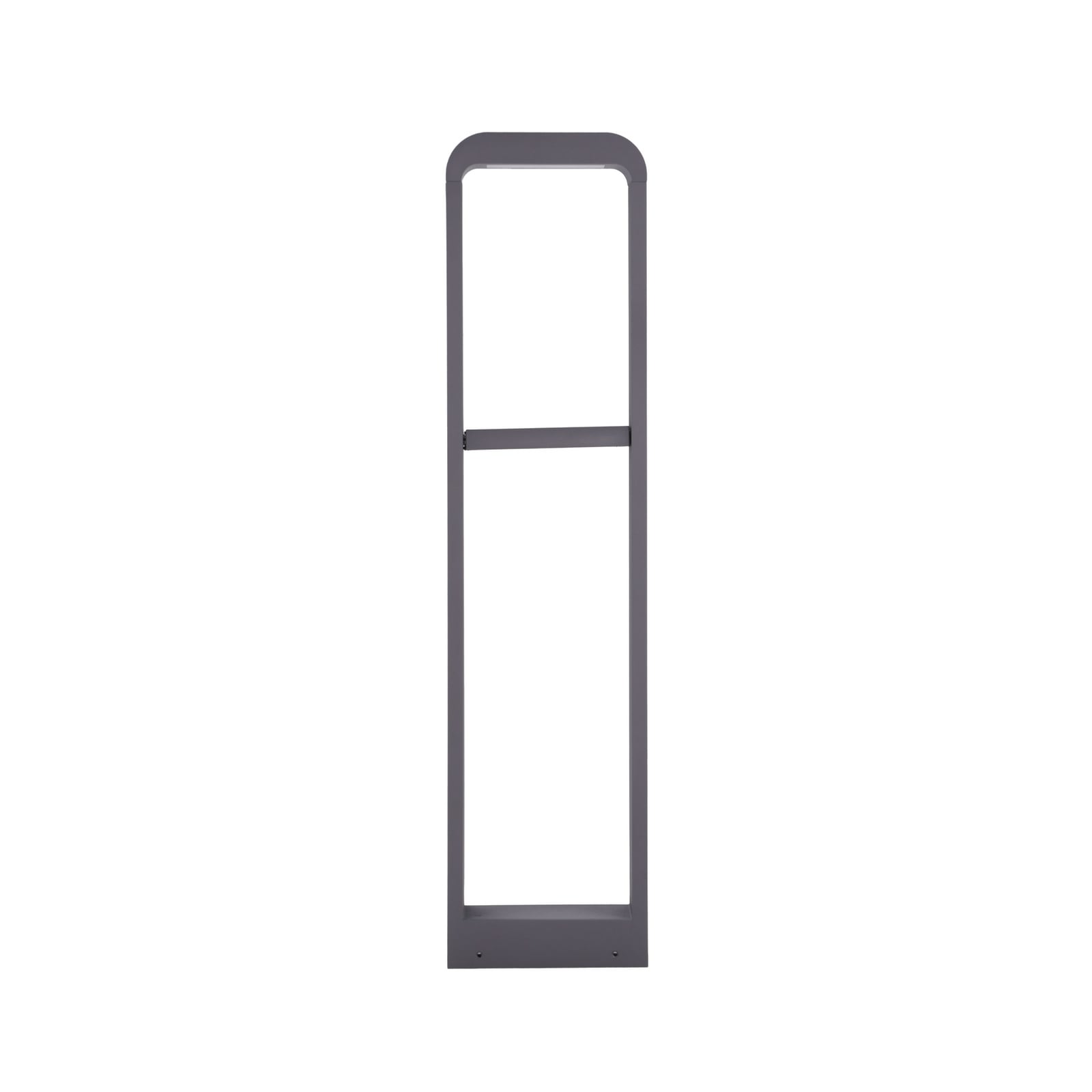 Lindby Wegeleuchte Gartenlampe LED Darko Aluminium dunkelgrau IP54 Außenbeleucht - 4251911752014