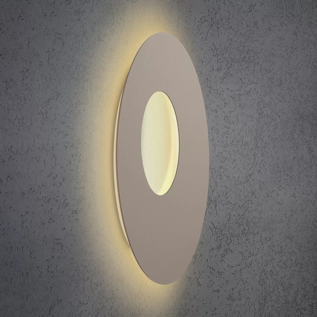 Escale Wandleuchte Wandlampe LED Blade Open taupe Aluminium Design Wohnraum - 4011895492616