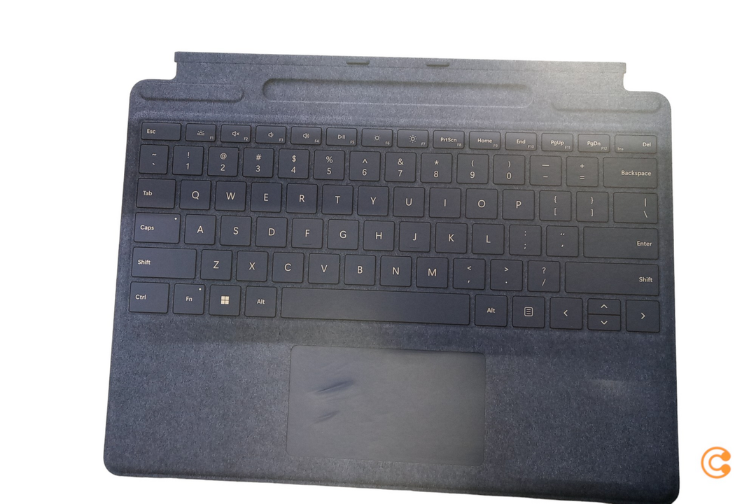 Microsoft Surface Pro Signature Keyboard Tastatur QWERTZ Deutsch Saphirblau blau