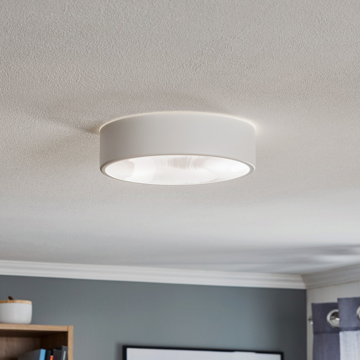 Deckenleuchte Cleo 300 Ip54 ø 30 Cm Weiß E27 Deckenlampe Lampe Leuchte Spot E27 B-Ware
