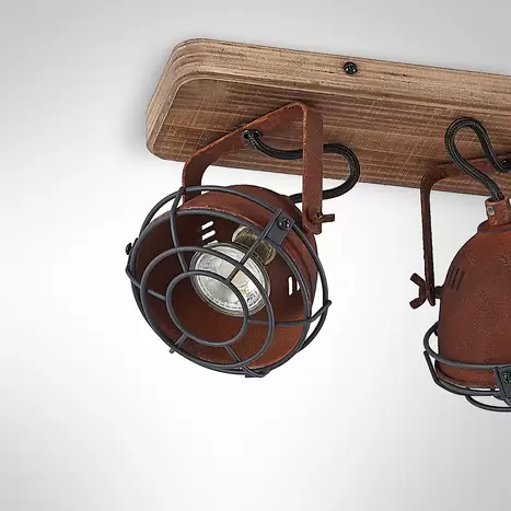 B-Ware Lindby Farovi Deckenspot Deckenlampe Deckenleuchte Spot Gu10 Schwarz Dreiflam813