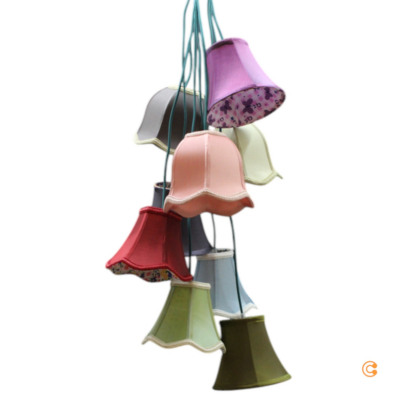 B-Ware Kare Saloon Flower Pendelleuchte Pendellampe Leuchte Lampe Hängeleuchte Licht