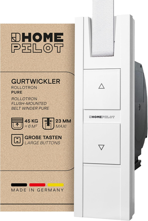 B-Ware Homepilot Gurtwickler Rollo Tron Pure Unterputz Rollläden Fenster Zubehör Wickler