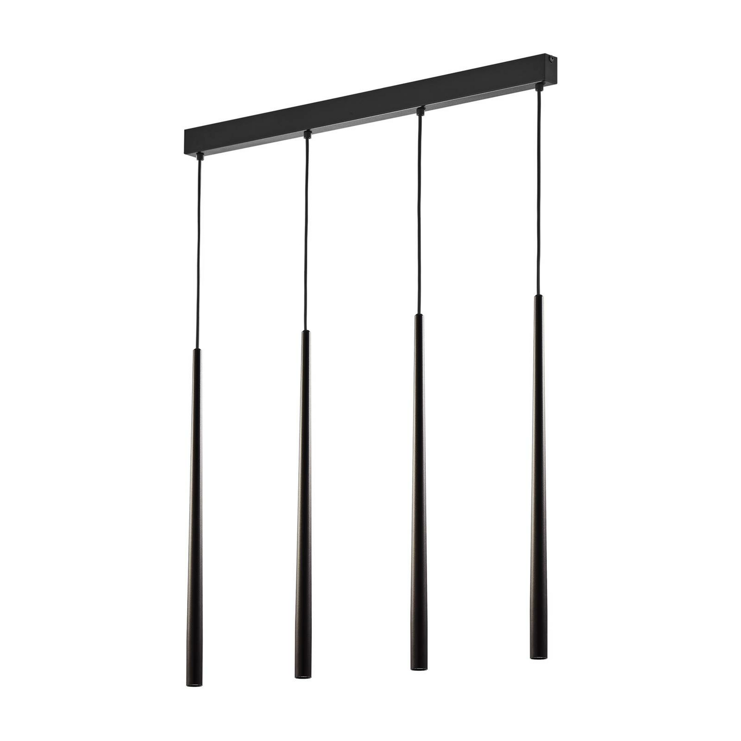 Euluna Pendelleuchte Piano Pendelleuchte Lampe Leuchte Vierflammig G9 Schwarz B-Ware - 5901780564148