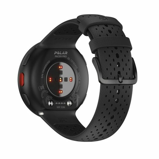 Polar Pacer Pro GPS-Laufuhr Smartwatch Uhr Fitnessuhr Sportuhr Multisport grau