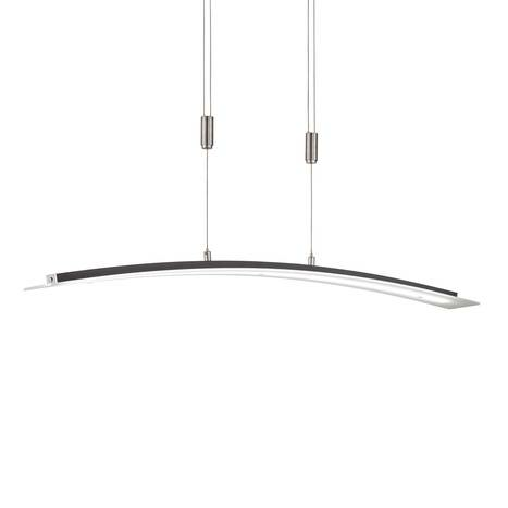 B-Ware Fischer & Honsel Led Hängeleuchte Metis Hängelampe Led Dimmbar Cct Schwarz 90cm