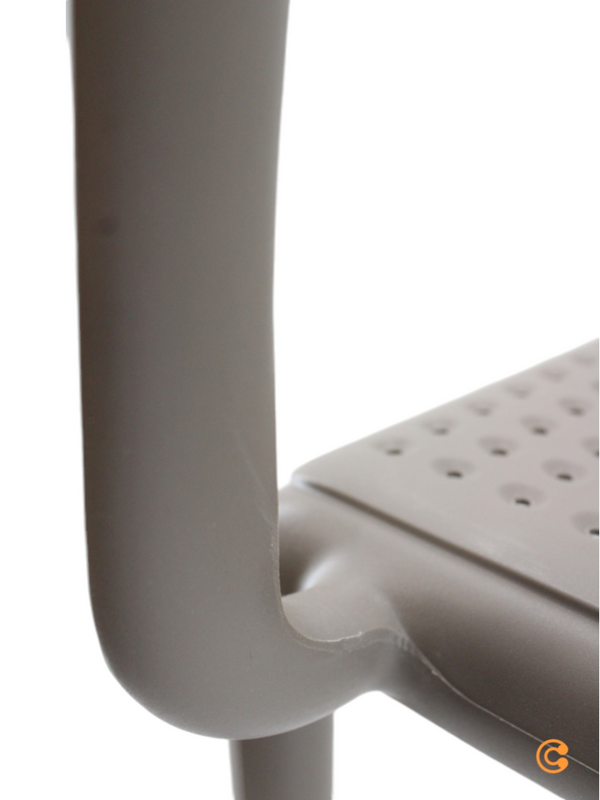 B-Ware Nardi Bora Armlehnstuhl Stuhl Gartenstuhl Esszimmerstuhl Stuhl Stapelstuhl Ta165