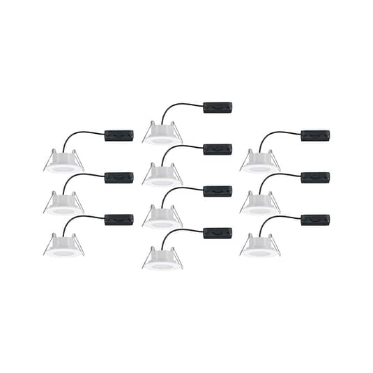 Paulmann Led Einbauspot Einbaulampe Einbauleuchte Calla 10er Dimmbar Weiß Led946 B-Ware