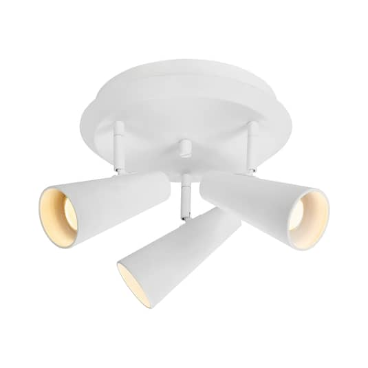 Markslöjd Deckenlampe Crest Deko Deckenlampe Gu10 Aus Metall Weiß Dreiflammig B-Ware - 7330024600324