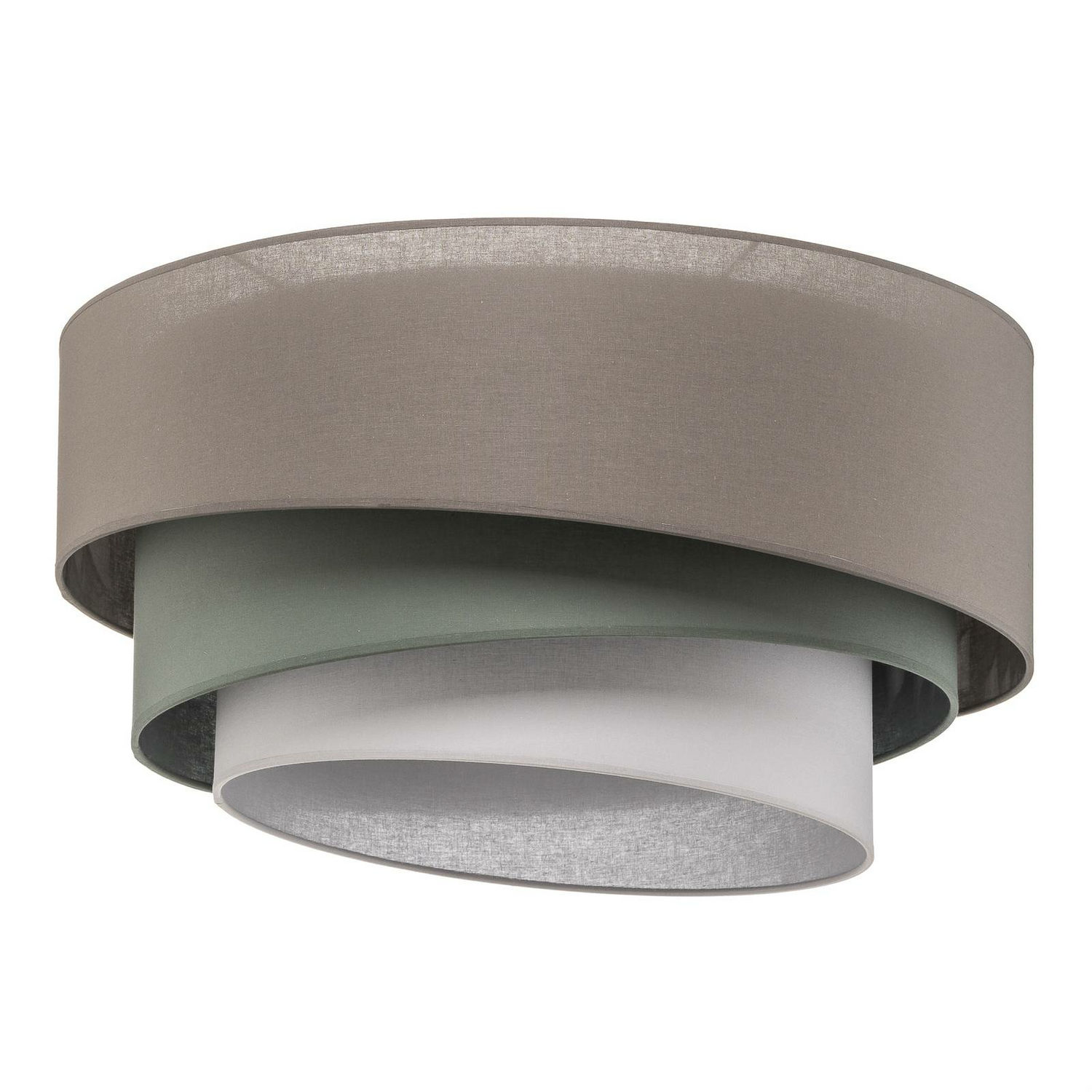 B-Ware Euluna Deckenleuchte Trio Monocolor Deckenlampe Lampe Leuchte Mit Stoffschirm745