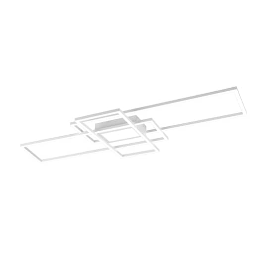 B-Ware Trio Lighting Deckenleuchte Deckenlampe Led Lampe Weiß Matt Dimmbar Fernbedie975