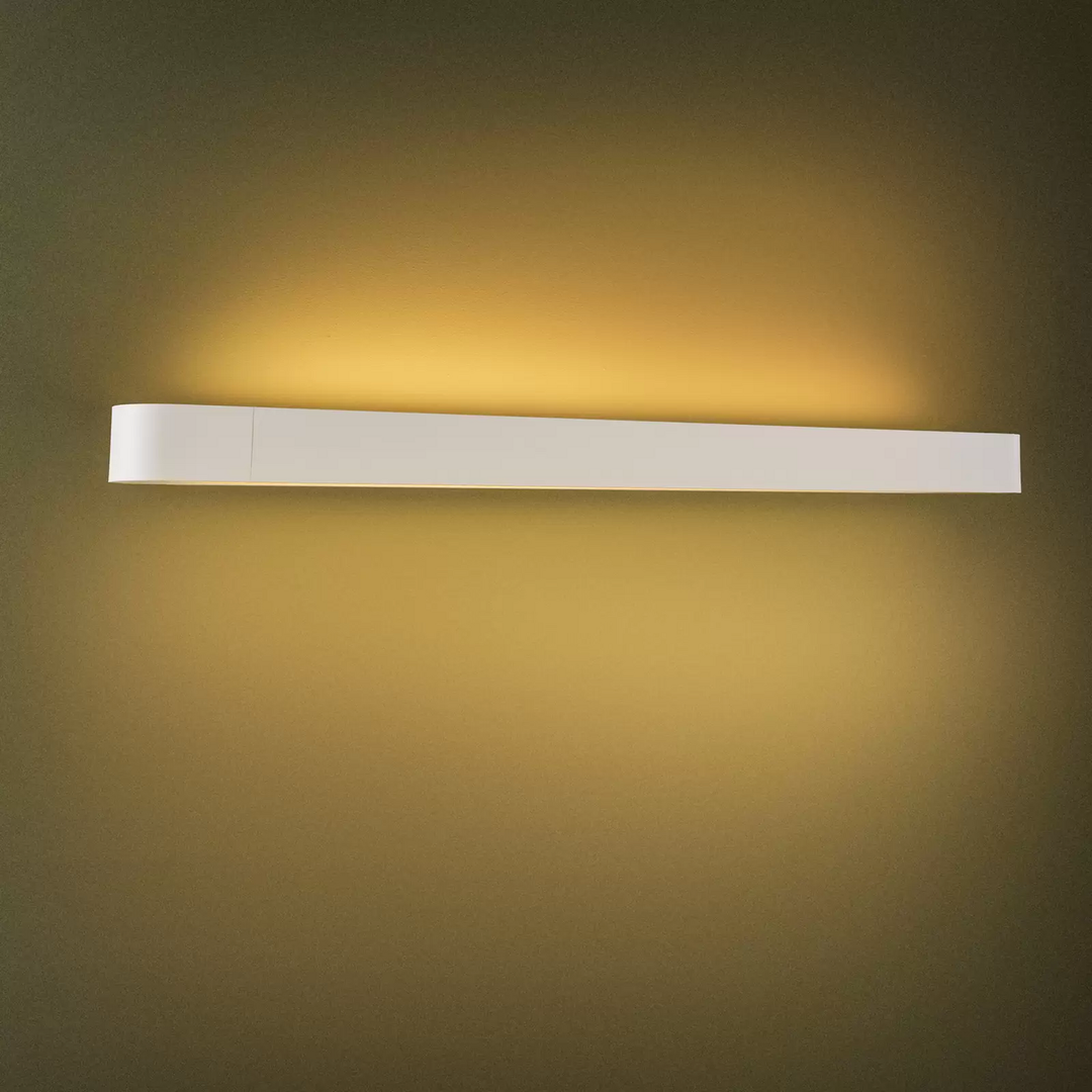 Nowodvorski Lighting Wandleuchte Soft Breite 90 cm weiß Aluminium G13 Wandla56