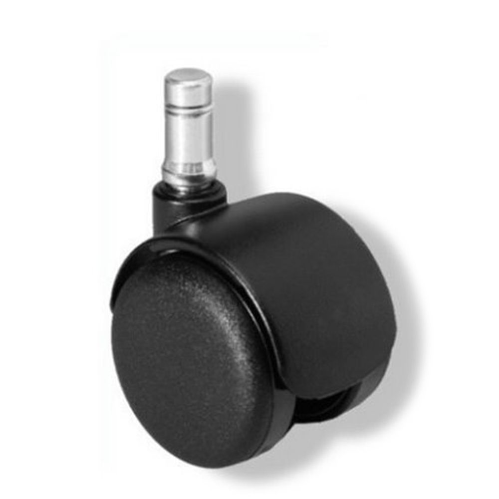 hjh OFFICE 5x ROLO FIX 10mm/50mm Hartböden Stuhlrollen Lenkrollen Ersatzrollen - 4260182537725